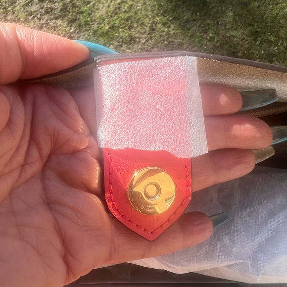 MICHAEL KORS SALMON ans BAMBOO coloured large Tote, NWT - Picture 11 of 16